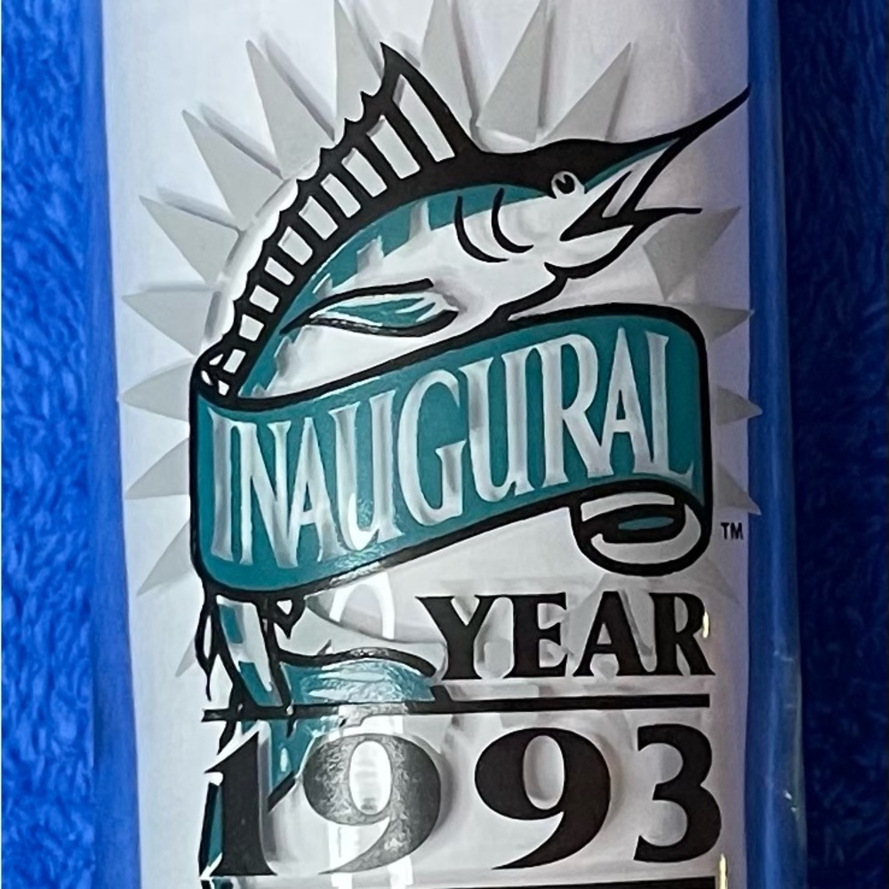 1993 Florida Marlins Inaugural Year Glass - MLB